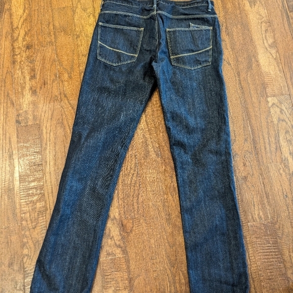 Zara men Slim fit jeans, Dark Blue Jeans Size 31 - Picture 7 of 17